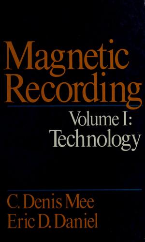 Magnetic recording. - 1